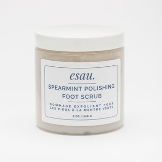Spearmint Polishing Foot Scrub